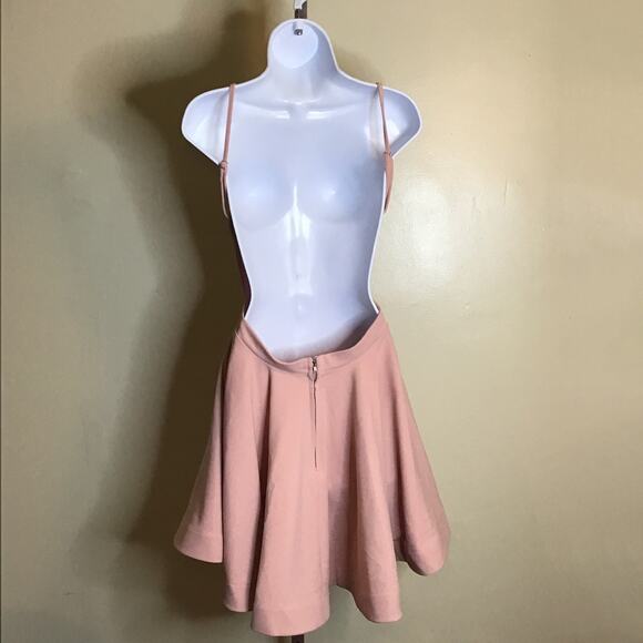 Angel biba A Line Round Neck Pink Backless Prom/ Homecoming Dresses Sz. 8 NWt - Picture 5 of 8